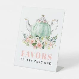 Bruiloftstaart Feest Theepartij Favorieten Piedest Reclamebord Met Voetstuk