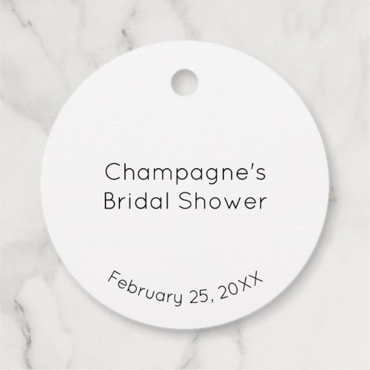 Bruiloftstheeceremonie met modern script bedankjes labels (Achterkant)