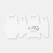 Bruiloftsthema 'Liefde is aan het brouwen' koffie  Bedankdoosjes (Uitgevouwen)