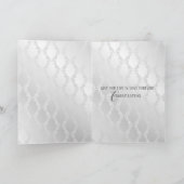 Bruiloftstoost met ringen kaart (Binnen)