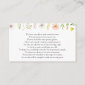 Bruiloftsuitnodiging Geld Verzoek Bijlagekaart Informatiekaartje (Voorkant)