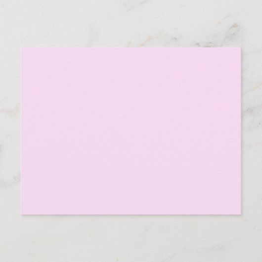 Bruiloftsuitnodiging 'Rustieke Rozen Tuin' Aankondigingskaart (Achterkant)