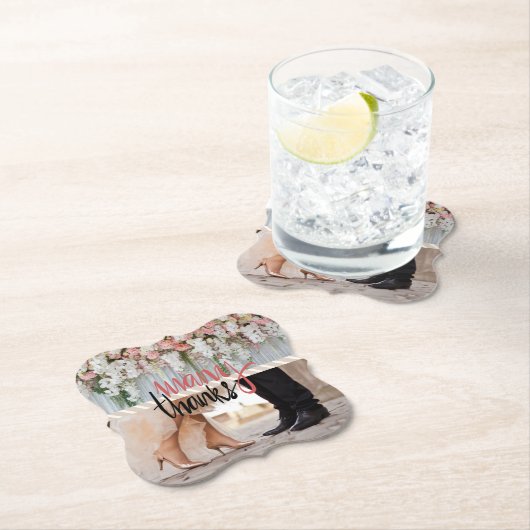 Bruiloftsversiering Kartonnen Onderzetters (Insitu)