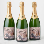bruiloftswijnfles sparkling wijnetiket (Flessen)
