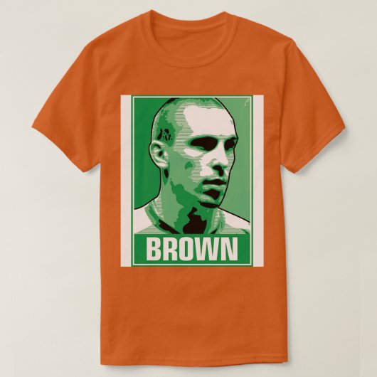 Bruin 1 t-shirt (Design voorkant)