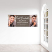 Bruin 2 Foto Modern Ons Afstuderen Afstuderen Spandoek