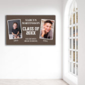 Bruin 2 foto toen nu Afstuderen klasse 20xx Poster
