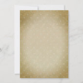 Bruin-40e verjaardag van de coktail van vrouwen kaart (Achterkant)