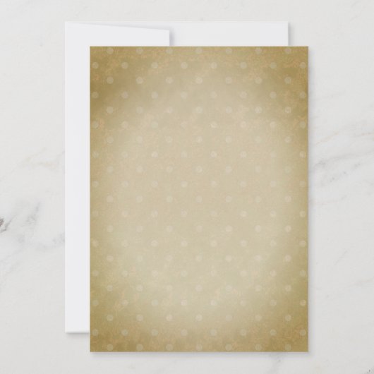 Bruin-40e verjaardag van de coktail van vrouwen kaart (Achterkant)