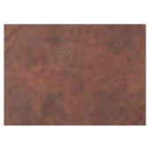 Bruin, aangepast leder met grunge textuur tafelkleed (Voorkant (Horizontaal))