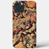 Bruin Abstract Cool Guys Ontwerp Mannelijk Case-Mate iPhone Case (Achterkant)
