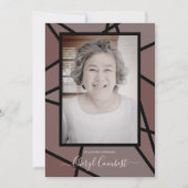 Bruin Abstract in het houden van geheugen begrafen (Voorkant)