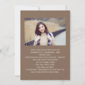 Bruin Afstuderen 2 Fotobewaardatum Klasse 2022 (Achterkant)