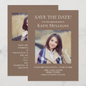 Bruin Afstuderen 2 Fotobewaardatum Klasse 2022 (Voorkant / Achterkant)