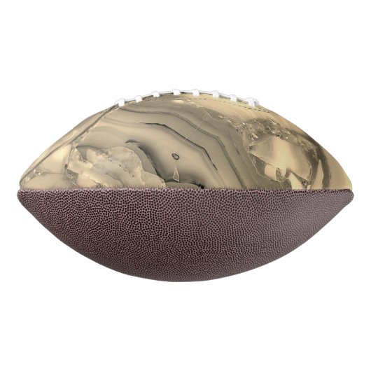 Bruin Agate American Football (Gedraaid 90)