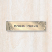 Bruin Agate Deurbordje (Voorkant)