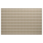 Bruin argyle Pattern Fabric Stof (Fat Quarter)
