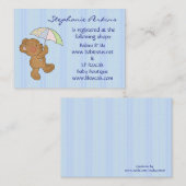 Bruin Baby Beer Douche Registry Kaarten (Voorkant / Achterkant)