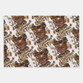 Bruin baby inpakpapier (Voorkant 2)