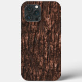 Bruin Bark Camo Hoesje-Mate iPhone Case (Achterkant)