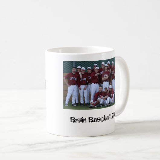 Bruin Baseball 2010, Going yard Koffiemok (Voorkant rechts)