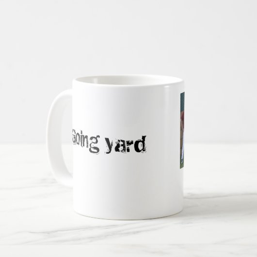 Bruin Baseball 2010, Going yard Koffiemok (Voorkant links)