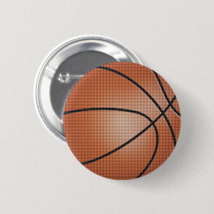 Bruin Basketball Ronde Button 5,7 Cm