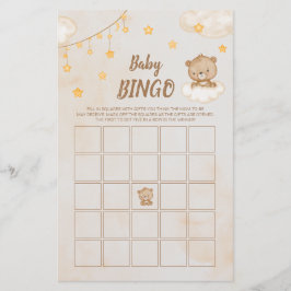 Bruin Beer Baby shower Bingo