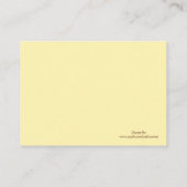 Bruin Beer Baby shower Registry Kaarten (Achterkant)