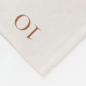 Bruin Beer Balloons Baby Blanke Fleece Blanket (Hoek)