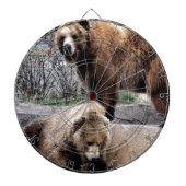 Bruin beer dartbord (Voorkant)