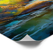 Bruin Beer en Baby 3 Poster (Hoek)