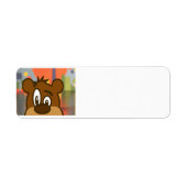 Bruin Beer Etiket (Voorkant)