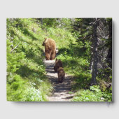 Bruin Beer familie Gastenboek (Achterkant)