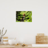 Bruin Beer familie Poster (Keuken)