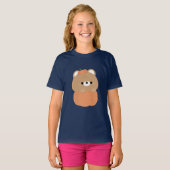 Bruin Beer Halloween T-shirt (Voorkant volledig)