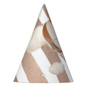 Bruin Beer Hot-Air ballon Feesthoedjes (Links)