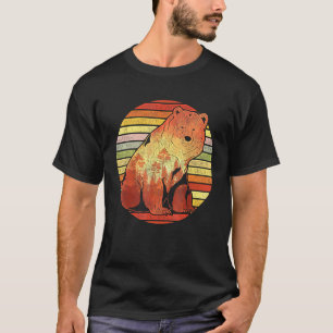 Bruin Beer in de openlucht Natuur van wilde bosdie T-shirt
