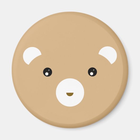 Bruin Beer Magneet (Voorkant)