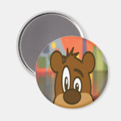 Bruin Beer Magneet (Voorkant / Achterkant)