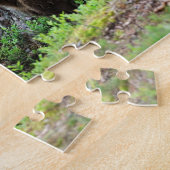 Bruin Beer mama met kubussen, Jigzaag Puzzle Legpuzzel (Zijkant)