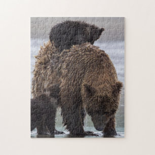 Bruin Beer Nationaal park Lake Clark Legpuzzel