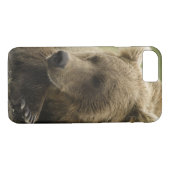 Bruin beer, of kustGrizzly Beer, Ursus Case-Mate iPhone Case (Achterkant (Horizontaal))