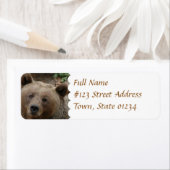 Bruin Beer retour adreslabel Etiket (Insitu)