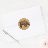 Bruin Beer Ronde Sticker (Envelop)