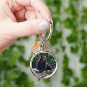 Bruin beer sleutelhanger (Hand)