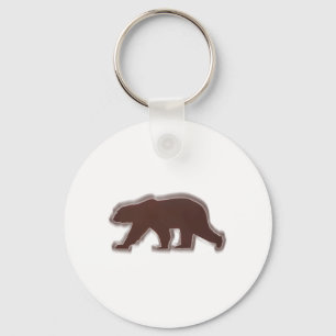 Bruin Beer Sleutelhanger