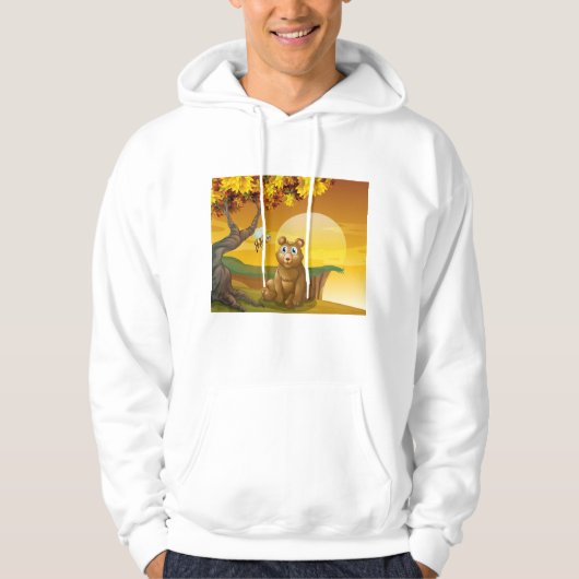 Bruin Beer Sunset Hoodie (Voorkant)