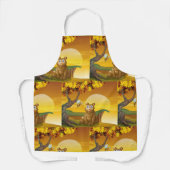 Bruin Beer Sunset Schort (Voorkant)