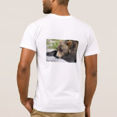 Bruin beer t-shirt (Achterkant)